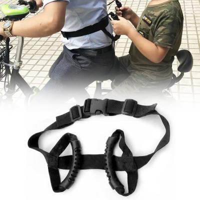 China Multifunctional Adjustable Handle Strap Children Motorcycle Seat Belt Harness for sale