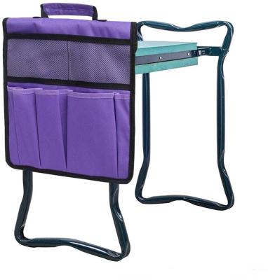 China Multifuction Tool Bags Handle Storage Side Hanging Garden Kneeler Outdoor Portable Tool Bag for sale