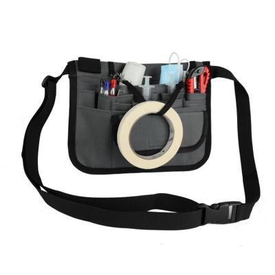 China Belt Can Be Multi Pocket Pussy Pack Organizer Belt Nursing Waist Fitted Medical Duty Bag With Stethoscope Holder for sale