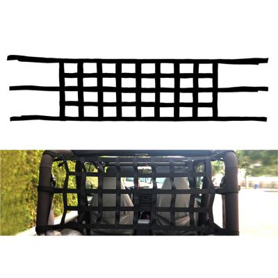 China Durable Extra Car Cargo Net Car Storage Window Roof Top Hammock for sale