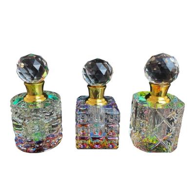 China Cheap Crystal Perfume Bottles Middle East Essential Oil Bottle 6ML for sale