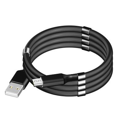 China New Strong Charging Camera Cable 8Pin USB Micro Cable Self-winding Fast Charging 3A Cable for sale