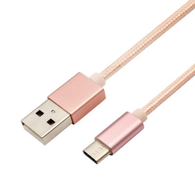 China Quick Delivery MP3/MP4 Player Dock Nylon Custom Order Braided USB Cable Type C Docking for sale