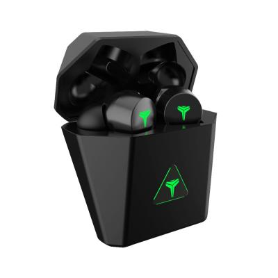 China TWS (true wireless stereo) in ear stereo gaming tws wireless earphone wireless earbuds with type c led gaming charging case for sale