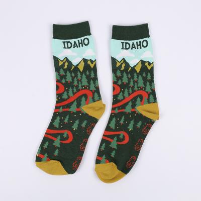 China Wholesale New Product Color Print Polyester Socks Custom Printing Kids Socks QUICK DRY for sale