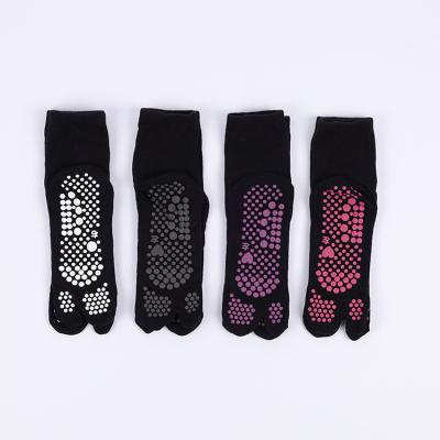 China Factory supply high quality custom made cheap cotton ladies yoga socks anti slip socks for sale