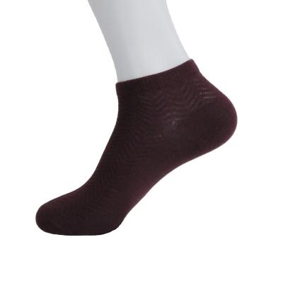 China New best selling dark red unisex socks sports breathable compression thongs deodorant fashion socks for sale