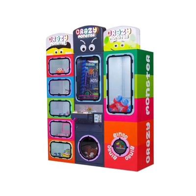 China Hot sale! Electronic Crazy Monster Vending Machine Capsules PinPong Games With Bill Acceptor L1650*H2260*W650cm for sale