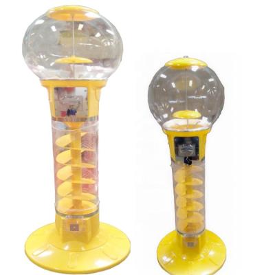 China Customize 65mm Gumball Capsule Toys Egg Dispenser Vending Machine With Best Price 45*1.45cm for sale