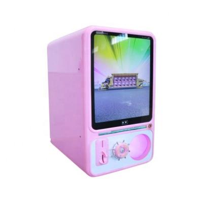 China Wholesale Japanese Gacha Game 100mm Capsule Toy Vending Machine With Advertising Screen 45*1.45cm for sale