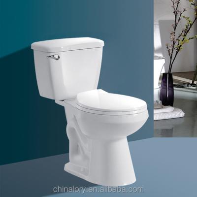 China Unique Double-Flow Design Bathroom Two Piece Anglo - Indian Toilet for sale