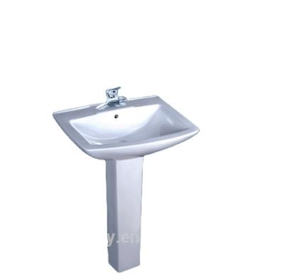 China Sustainable Square Decorated Deep Bathroom Sinks for sale