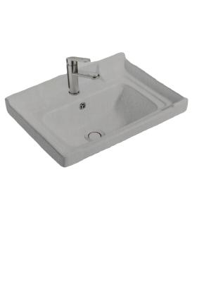 China Wholesale Modern Bathroom Vanity Cabinet Basin Ceramic Vanity Basin for sale