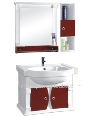 China Modern Wall Mounted Makeup Bathroom Cabinet Vanity for sale