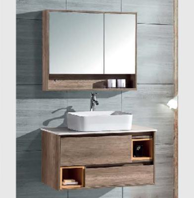 China Whater Eco-friendly Make LORY Industrial Style Nordic Bathroom Vanity Cabinet With Wash Basin Heavy Duty for sale