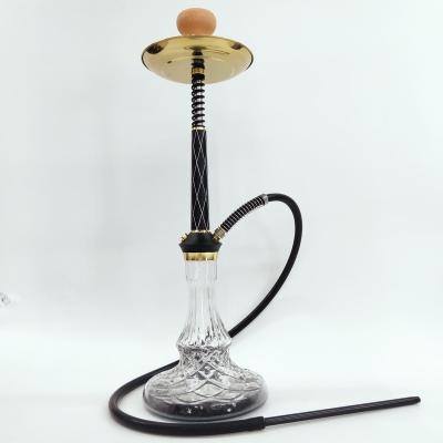 China High Quality Brand New Hookah Smoking Hookah Shisha Narguile MD-L50 Aluminum Alloy Aluminum Alloy Russian Style for sale