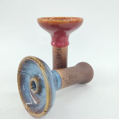 China PJ-213 Arabic Shisha Hookah Bowl Accessories Shisha Pot Eco-friendly Clay Hookah Head for sale