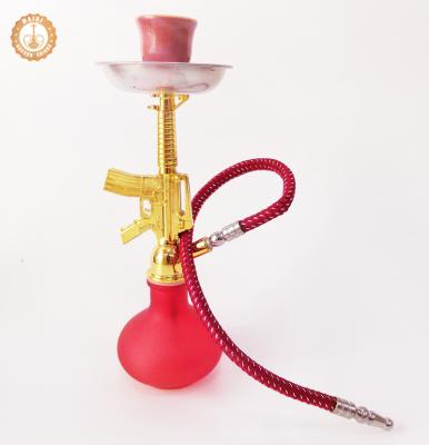 China Gun Ak 47 Shisha Cheap Ak47 Mini Set Wholesale Iron Hookah for sale