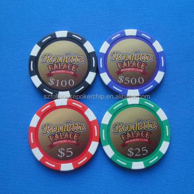 China ABS cheap poker chips can do any logo for sale