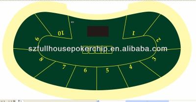 China Round wooden or steel folding poker tablePoker table any dimension any design for sale