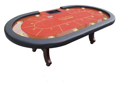 China poker table with cheap price and good quality custom size for sale