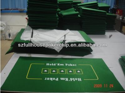 China table mat, poker chip 40 tablecloth casion 43 55mm for sale