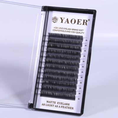 China Long 2021 New Natural Narrow Synthetic Mink Eyelashes Fluffy Eyelash Extensions for sale