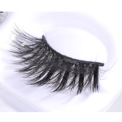 China Mink Own Brand Magnetic Eyelashes 10 Feather Eyelashes for sale