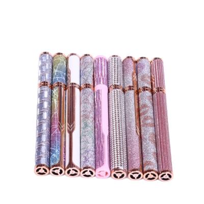 China Waterproof Wick Glue Eyeliner Eyelash Glue Diamond Wick Eyeliner Adhesive Glue Pen 0034 for sale