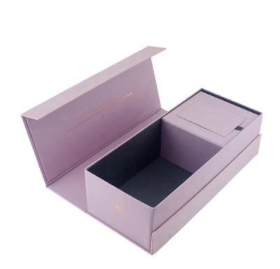 China Recyclable Cheap Eco Friendly Custom Jewelry Box With Magnetic Closure for sale