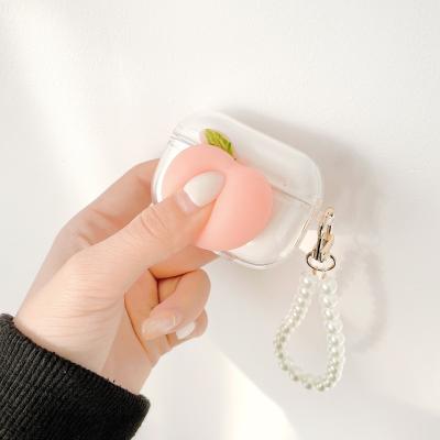 China For earbuds for Airpod Necklace and Case, Fuuny Anti-stress Pinching Fishing Second Gerneration Case for Apple Airpods for sale