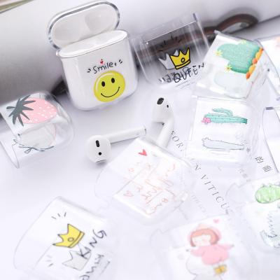 China Protect Shockproof Custom Transparent Case For Airpods Pro Earbuds With Clear For Airpods Case for sale