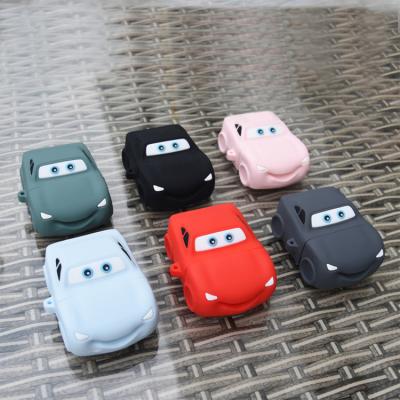 China 3d cartoon eco-friendly material hot sale silicone earphone cute car case for airpods 2/1 protective case for sale