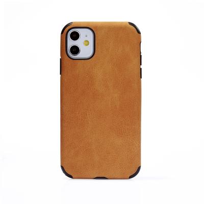 China Four Corner Protect Shockproof Retro Style Customize Wheel Up For iPhone 12 11 XR Pro Max Leather Phone Case for sale