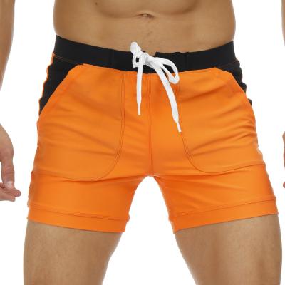 China Men's Breathable Boxer Swimming Shorts Quick-Drying Loose Comfortable Swimwear Beach Shorts for sale