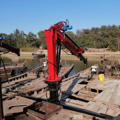 China TRUCK CRANE Factory Price Top Air Working Forklift Knuckle Crane For Forklift Hydraulic Boom Along for sale