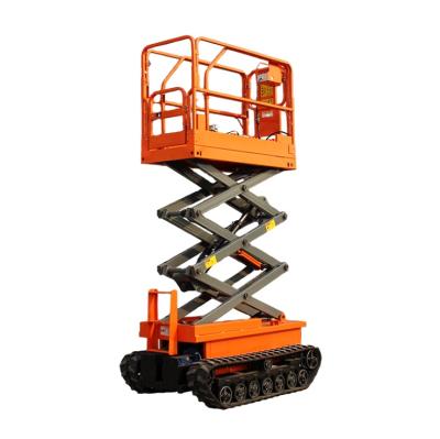 China Hotels Hydraulic Scissor Lift Electric Lightweight Scissor Lift Table Scissor Lift 14m for sale