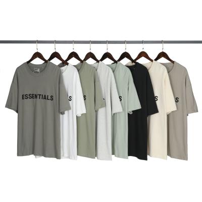 China QUICK DRY QUICK DRY Dread of God's Fundamentals Wholesale Cheap 8 Colors Men's Streetwear Oversized T-Shirt for sale