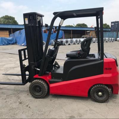 China Hot Selling 1500kg 1.5ton 2000kg 2ton Electric Forklift Truck for sale