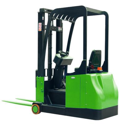 China Hotels Electric 3-Wheel Forklift 0.8ton 1.2ton 800kg 1200kg 1.6m 2m 3m 4m With EPS for sale