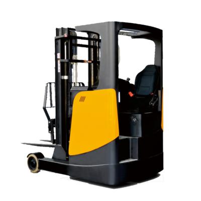 China Hotels 1.6ton 2.0ton 1600kg 2000kg laid down reach electric truck on the pile, max lifting height can be 12.0m for sale