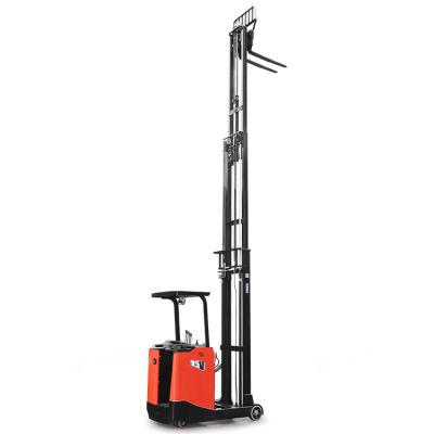 China Best Selling Hotels Hot Price 1500kg Electric 1.5T Sit Down Reach Truck for sale