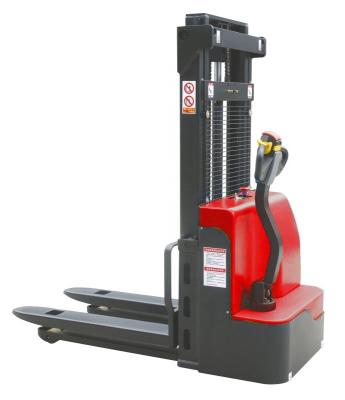 China Hotels 1000kg Capacity 1.0ton 1.6m To 3.5m Height Lifting Electric Walkie Stacker ES-10K for sale