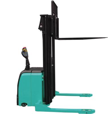 China Deck Type 1.6ton Straddle Electric Leg Walkie Stacker ES-16PS ES-16PS for sale