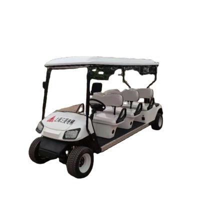 China Weliftrich Outdoor Golf Set 4 Wheel 4+2 Six Seats Eelectric Golf Cart Pull Push Cart Germany Golf Carts For Outdoor for sale