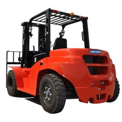 China Hotels 7.0ton 7000kg Loading Capacity Powered Diesel Forklift IC Forklift for sale