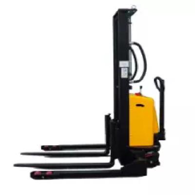 China Hotels 1 ton 2ton 1.5ton straddle semi electric stacker 1.6m 2m 3m 2.5m 3.5m for sale