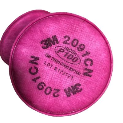 China Cotton WELIFTRICH Safety P100 2091CN Personal Protective Particulate Filter Cotton Fit For ISO 6000 6200 6500 6800 7000 7500 for sale