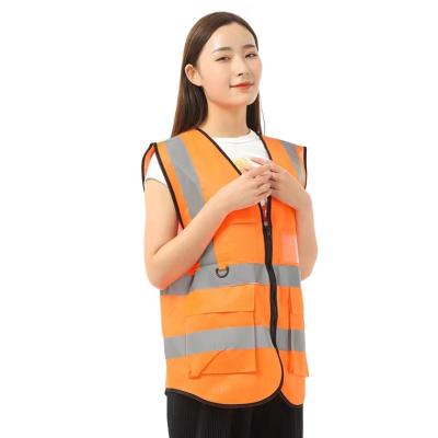 China Weliftrich 120G 150G reflective hot sale vest vest colth can add water wash label option for sale