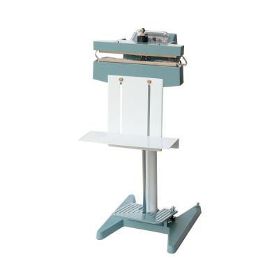 China Food Pattern Vertical Aluminum Plastic Bag Film Semi Automatic Vertical Direct Foot Pedal Impulse Sealer for sale